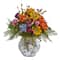 15" Mixed Floral Arrangement in Floral Vase